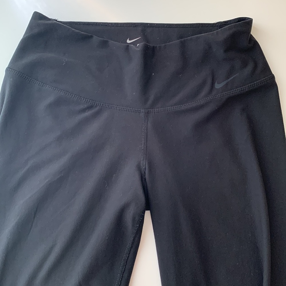 Nike Dri-Fit High Waisted Black workout Pants Size S